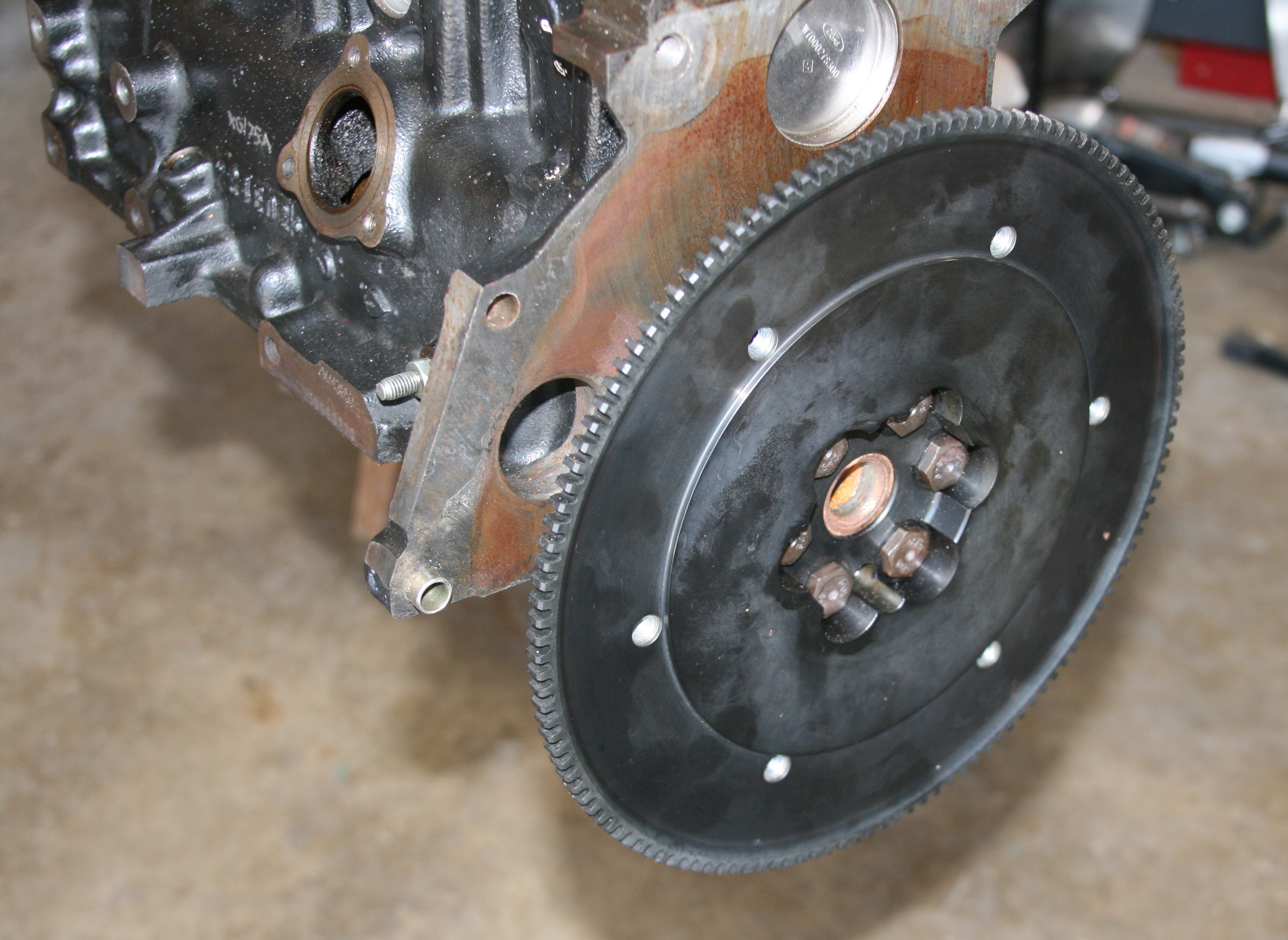 Crankshaft and Flywheel – Junk Yard Zetec